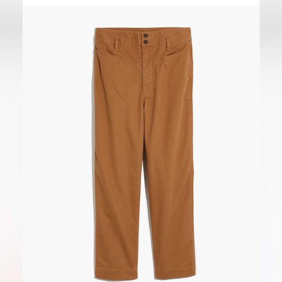 Madewell Tapered Pants: Pieced Yoke Edition - Picture 13 of 15